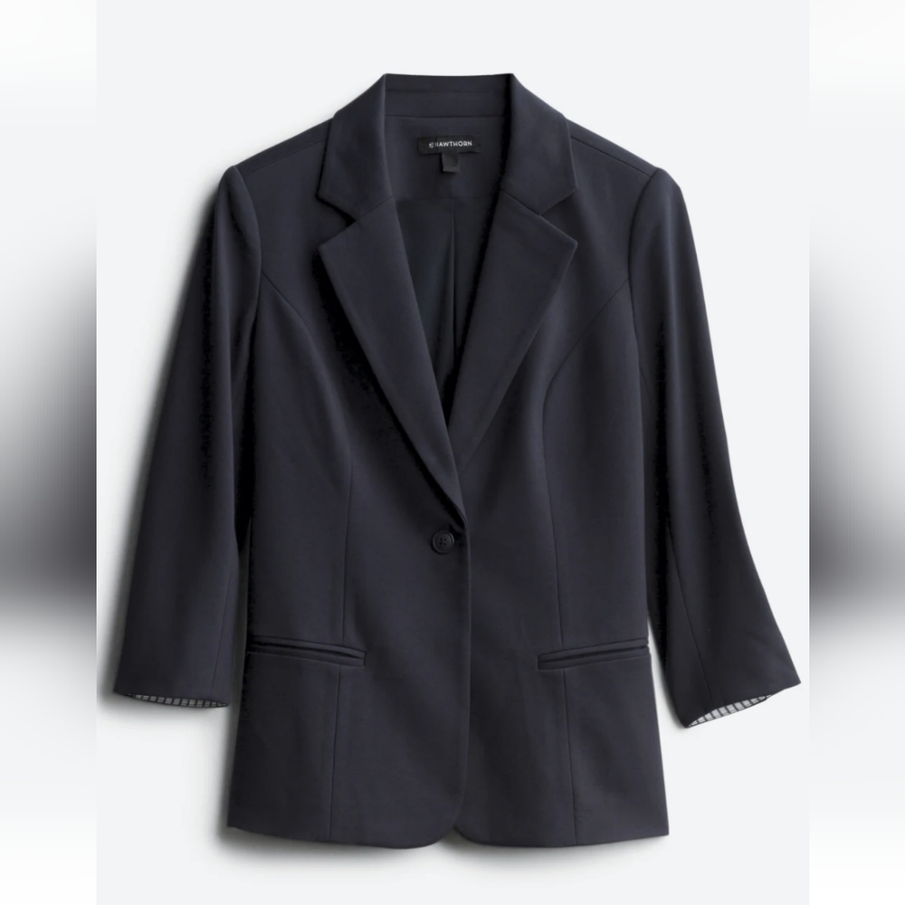 Navy boyfriend blazer from stitchfix